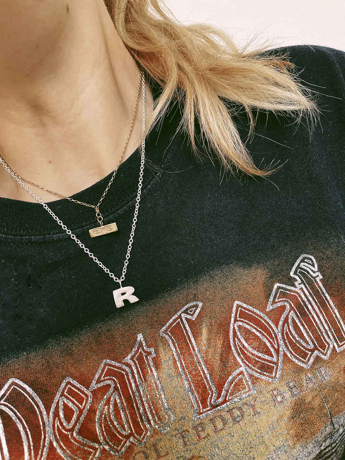 A-Z Alphabet Necklace - Image 3