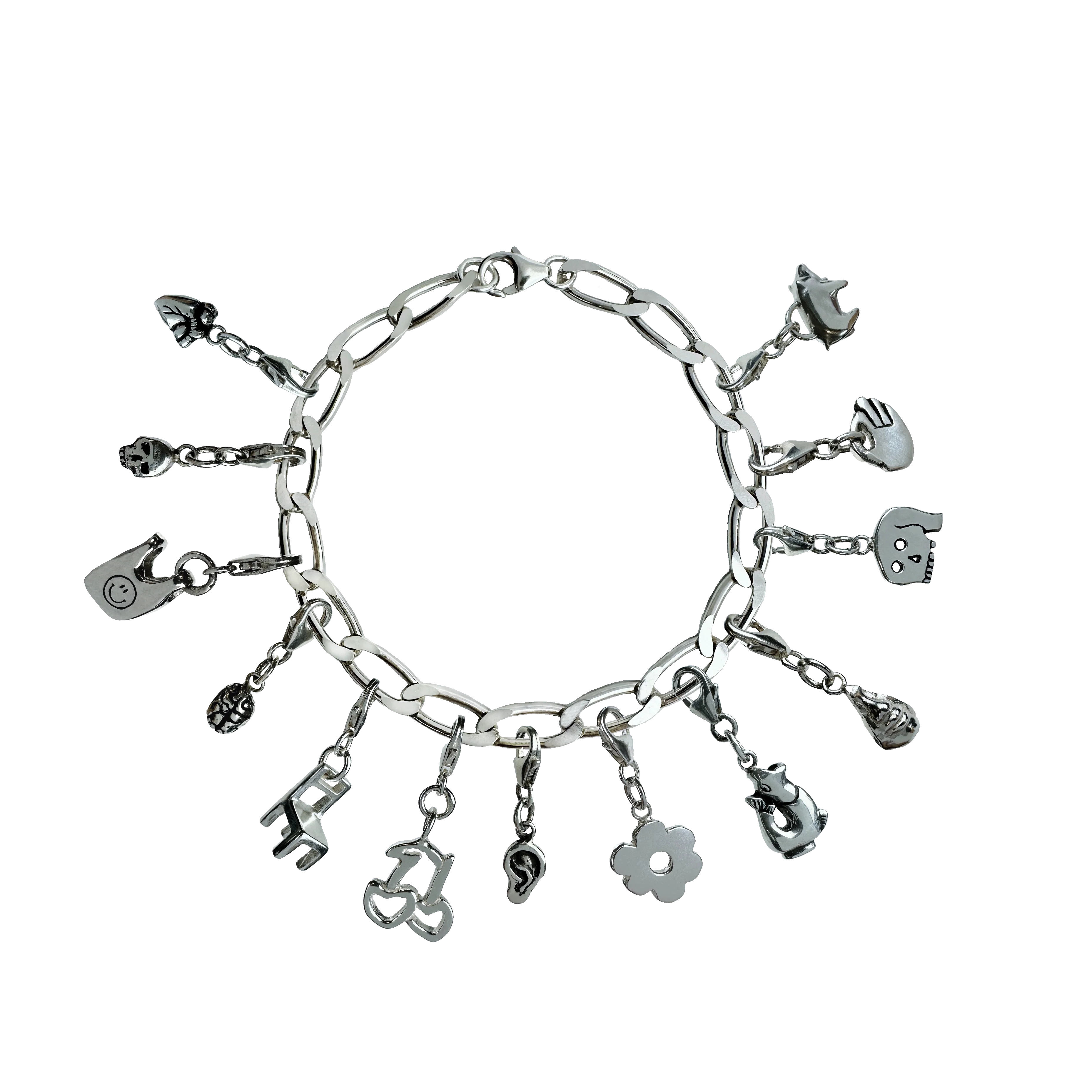 Alphabet and Number Charms with Clasp - Image 9