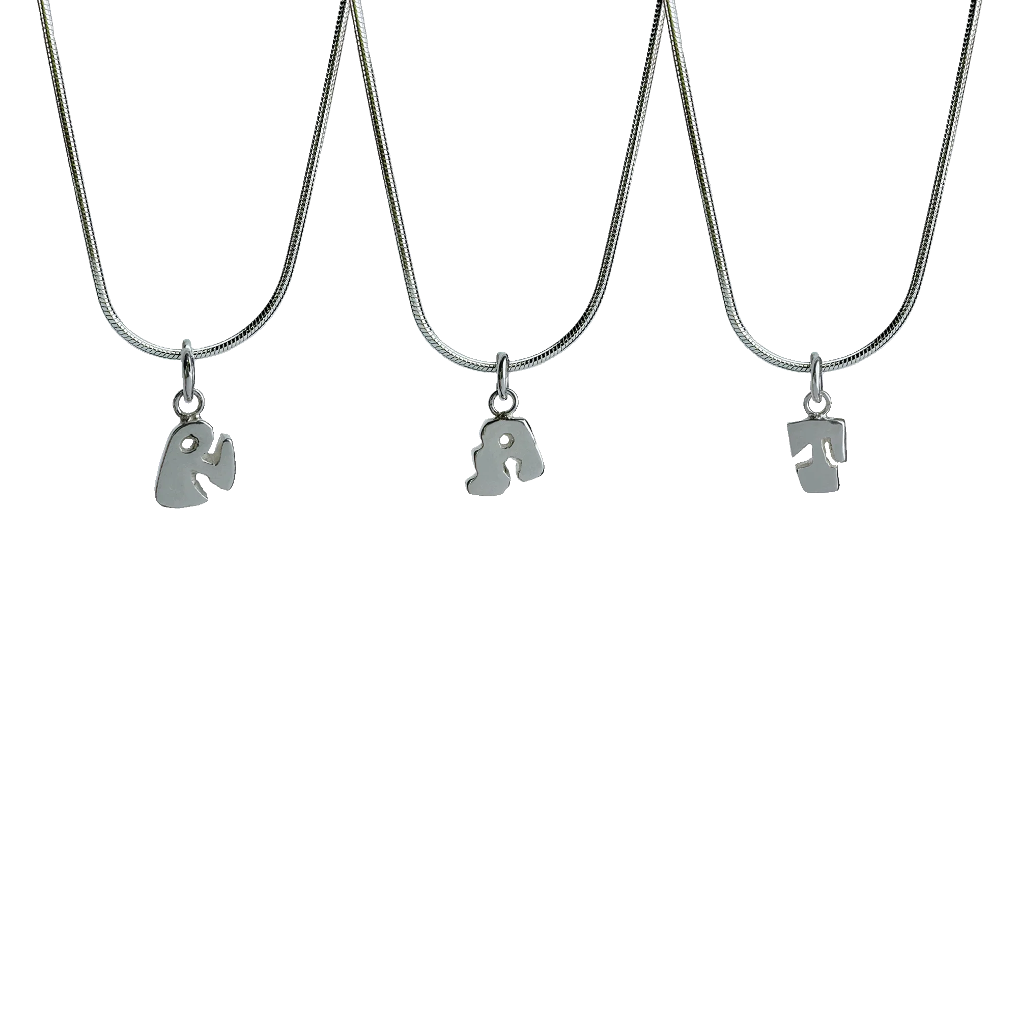 Alphabet and Number Charm Necklace - Image 10