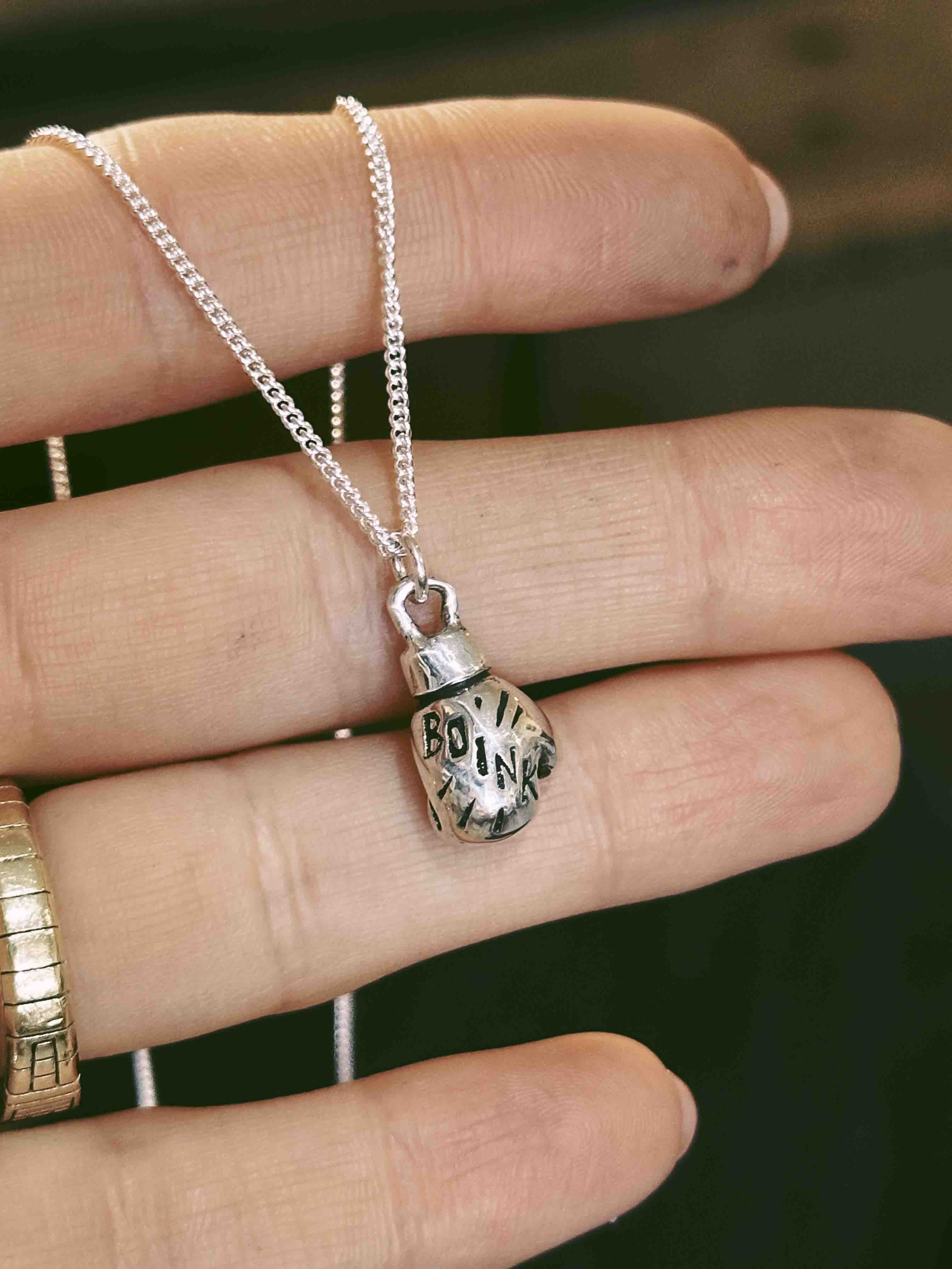 Boink Boxing Glove Necklace - Image 4