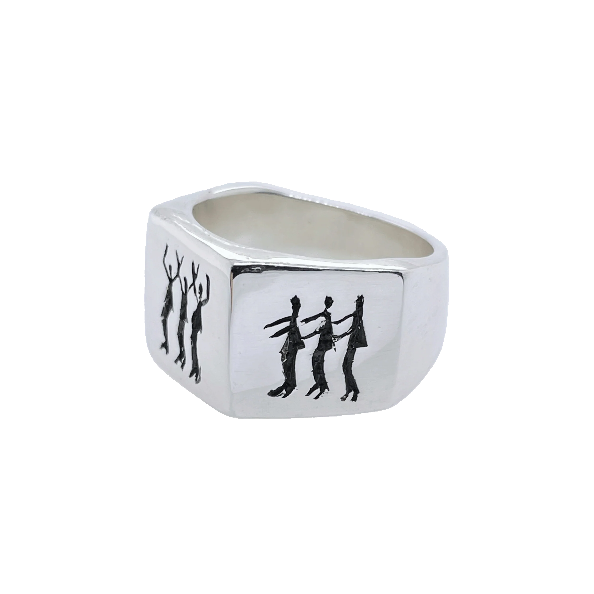 Dancing People Ring - Image 2
