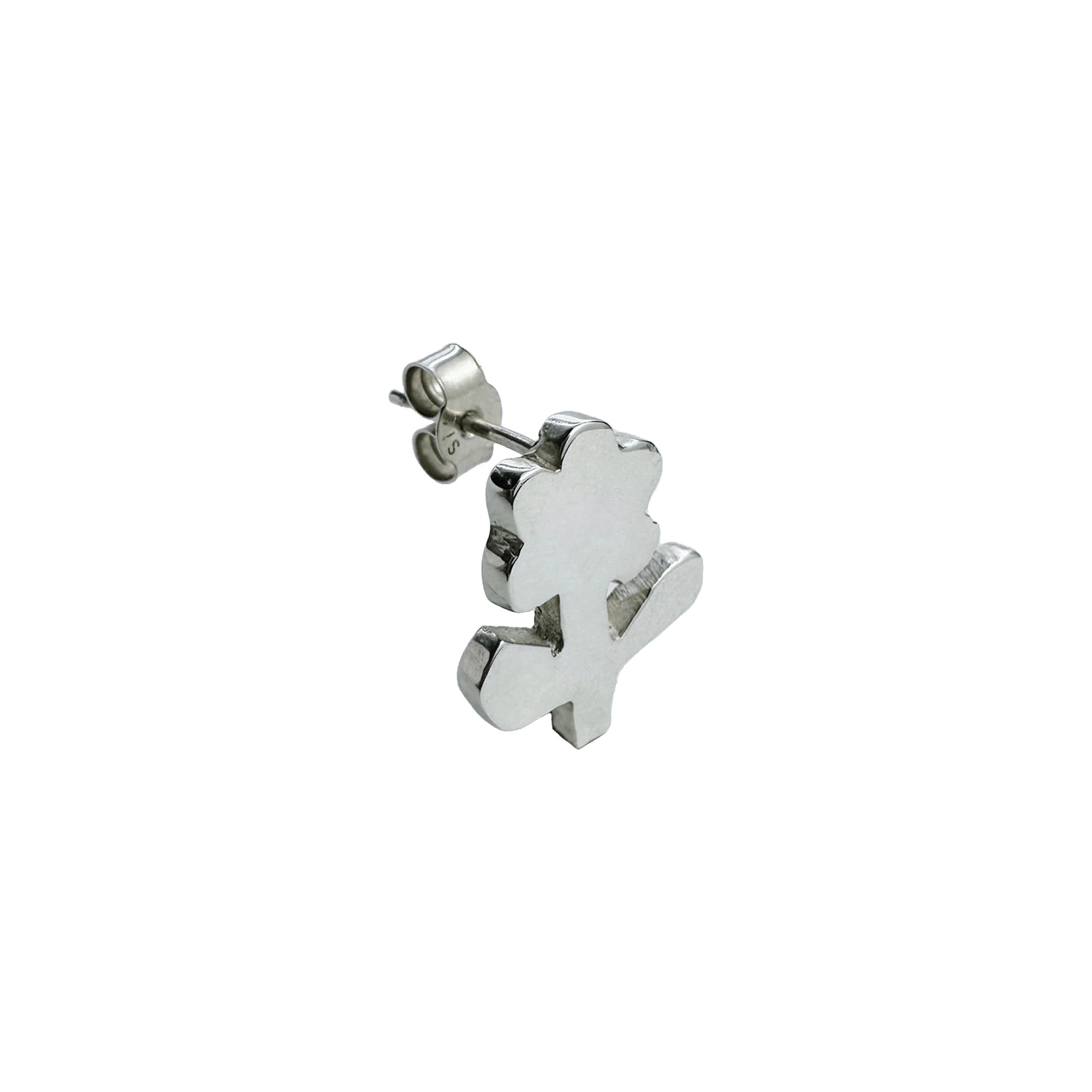 Flower Stem Stud Earrings - Image 4