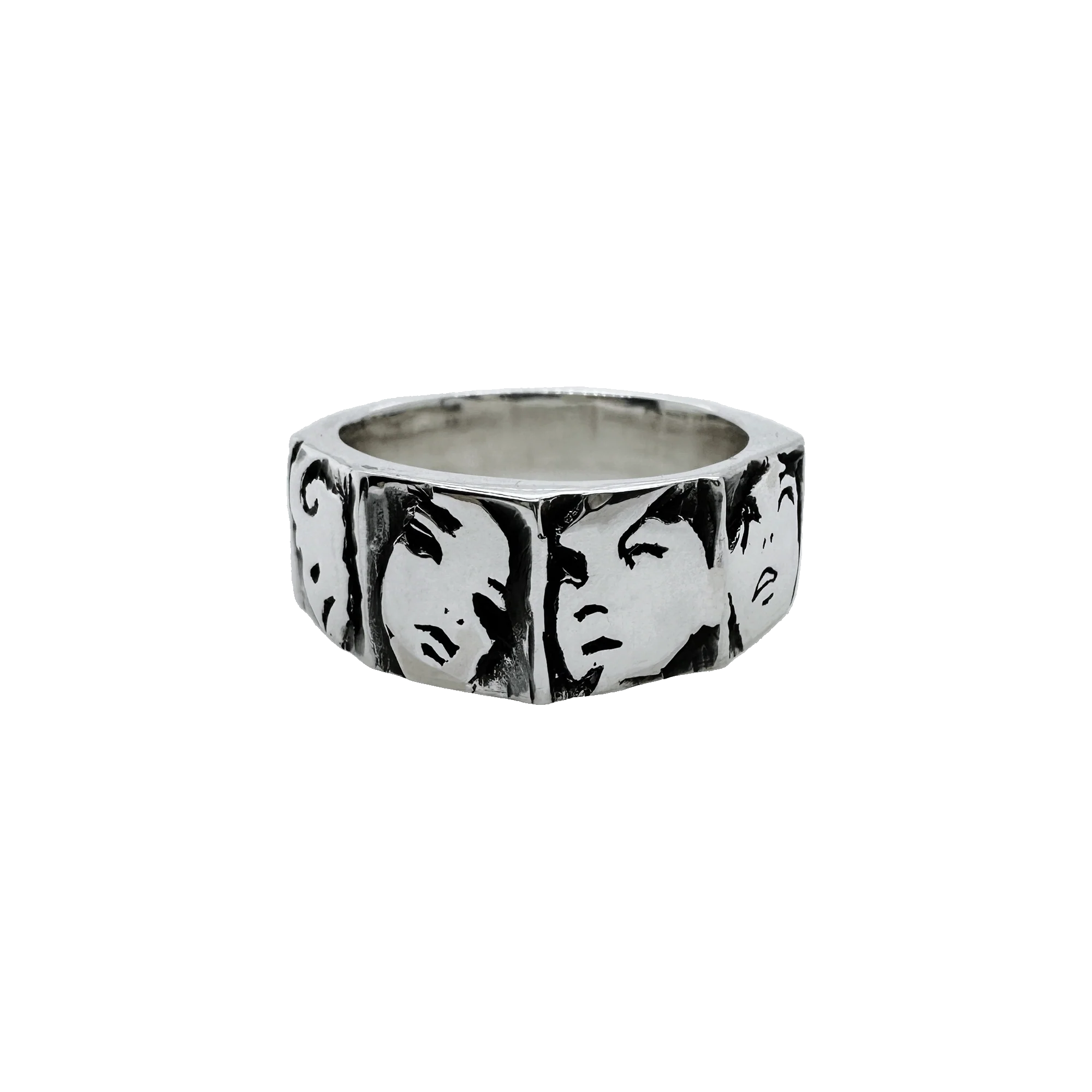 Four Face Ring