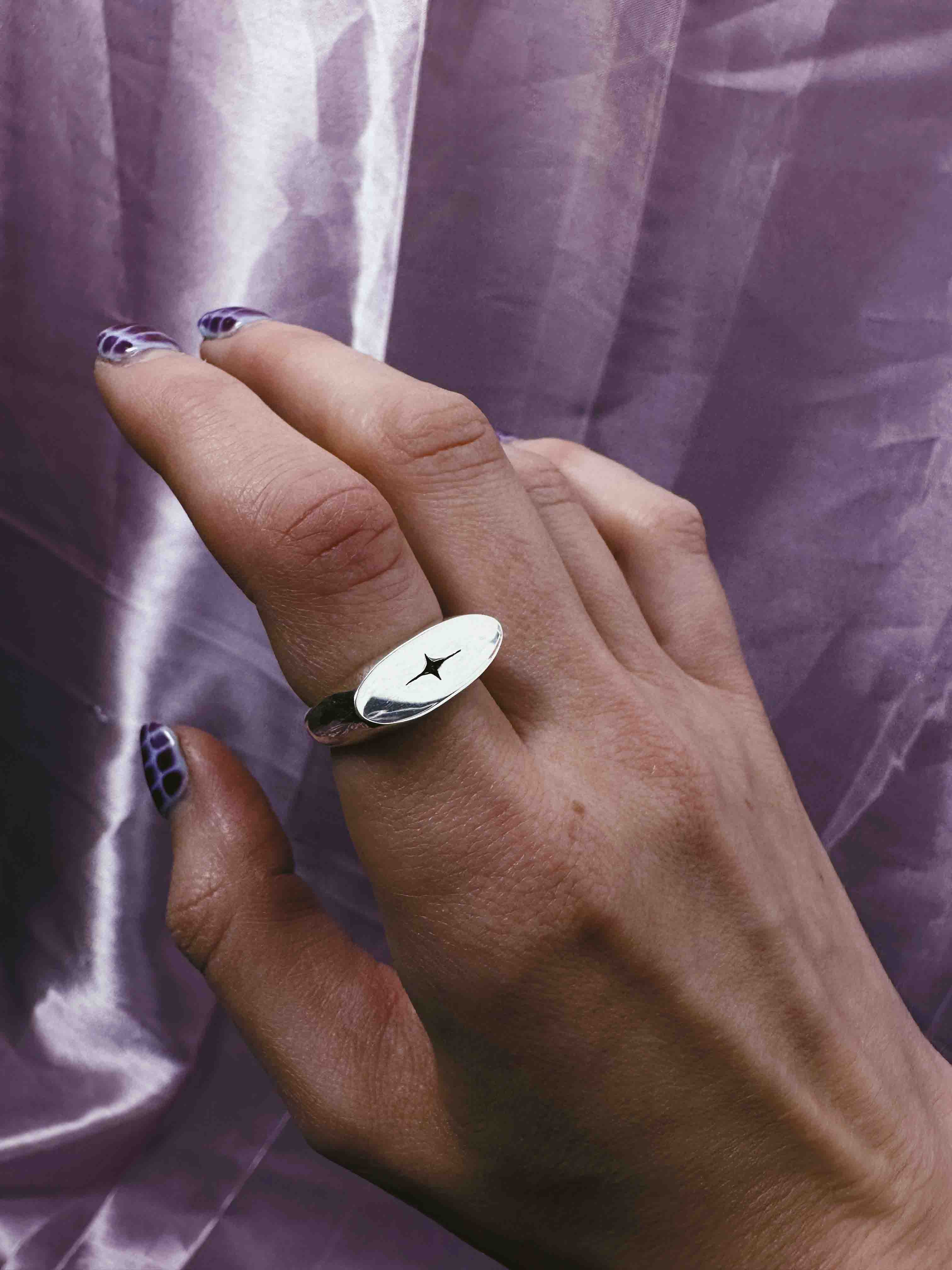 Four Point Star Ring - Image 3