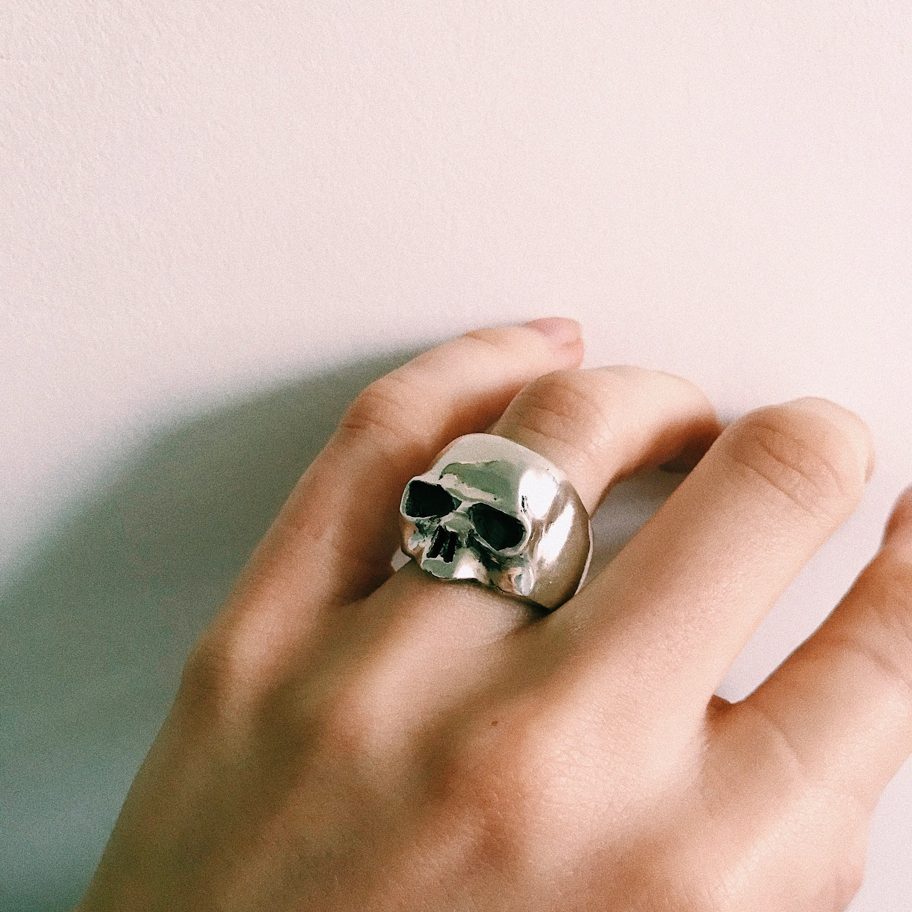 Goodbye Geezer Skull Ring - Image 5