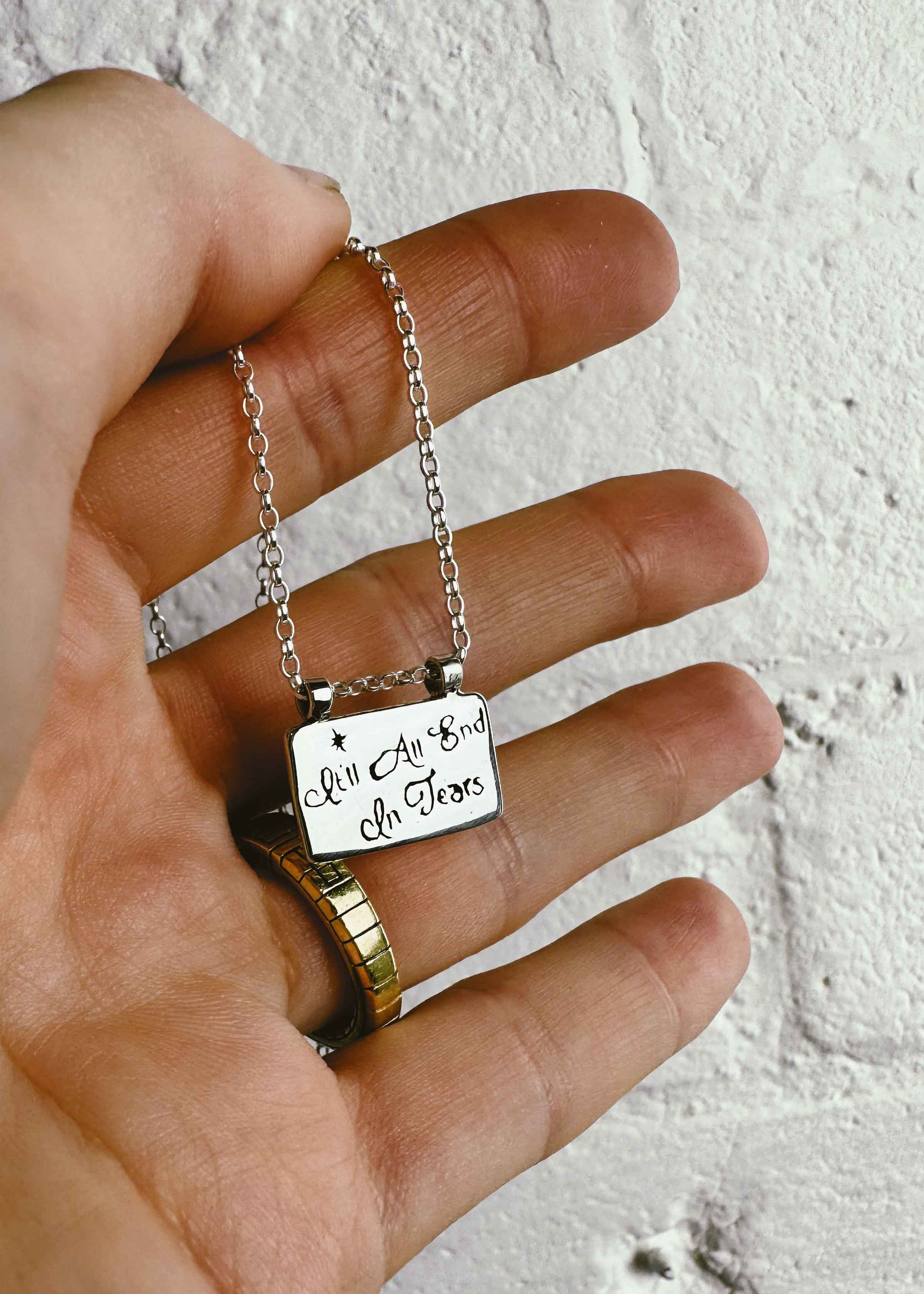 It Will All End In Tears Necklace - Image 3