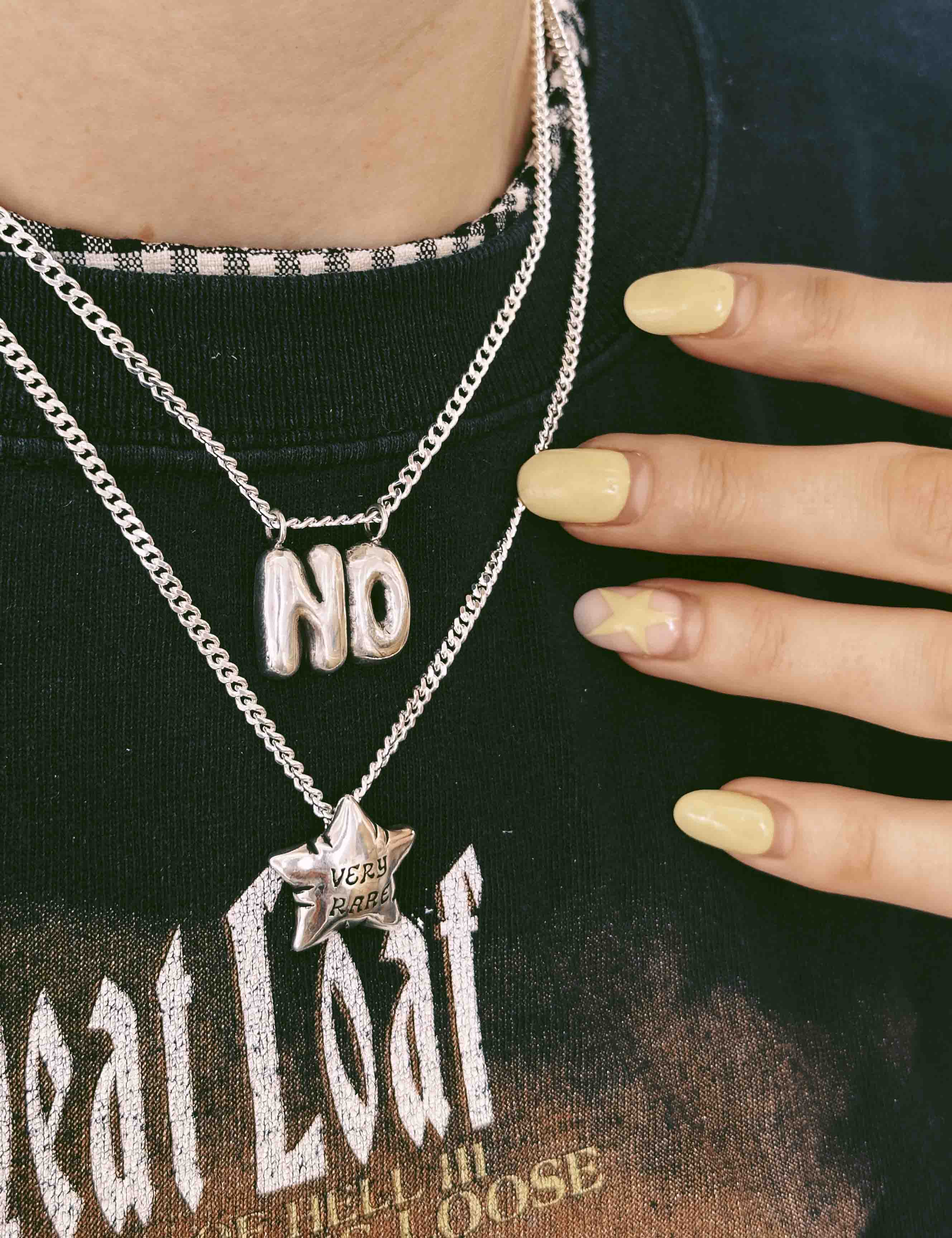 Large NO Necklace - Image 2