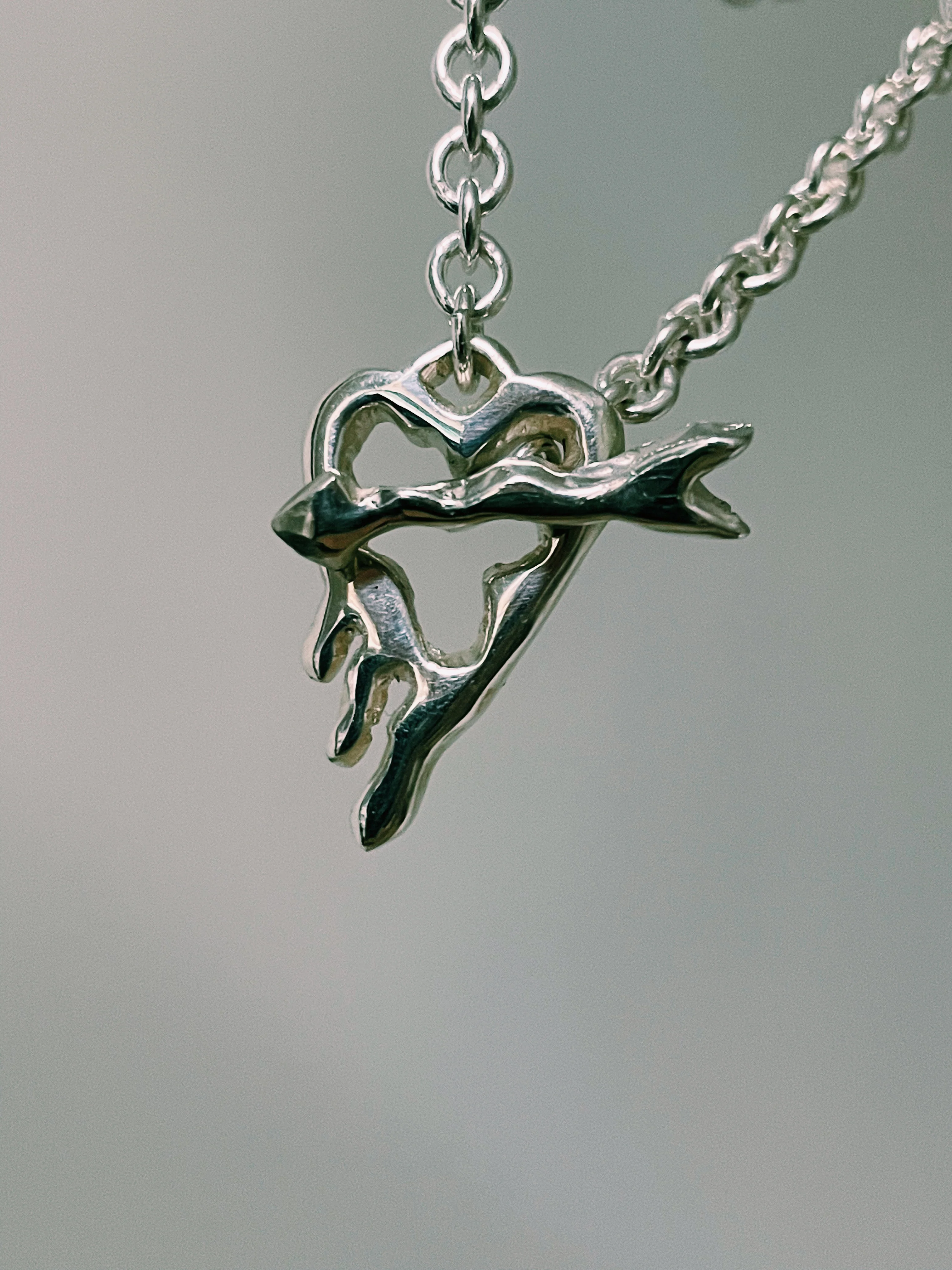 Melting Heart Toggle Necklace - Image 4