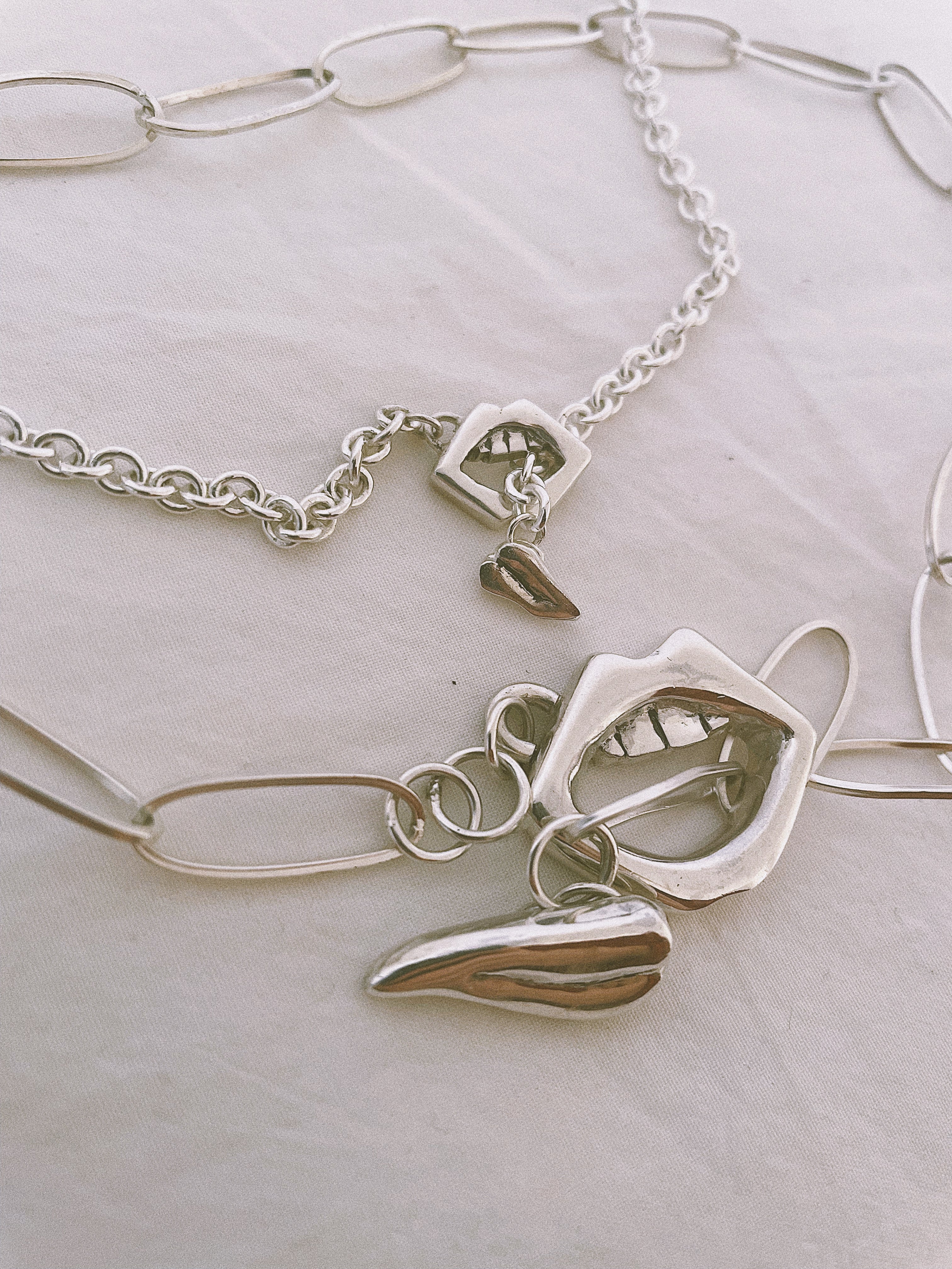 Mini Tongue Toggle Necklace - Image 7