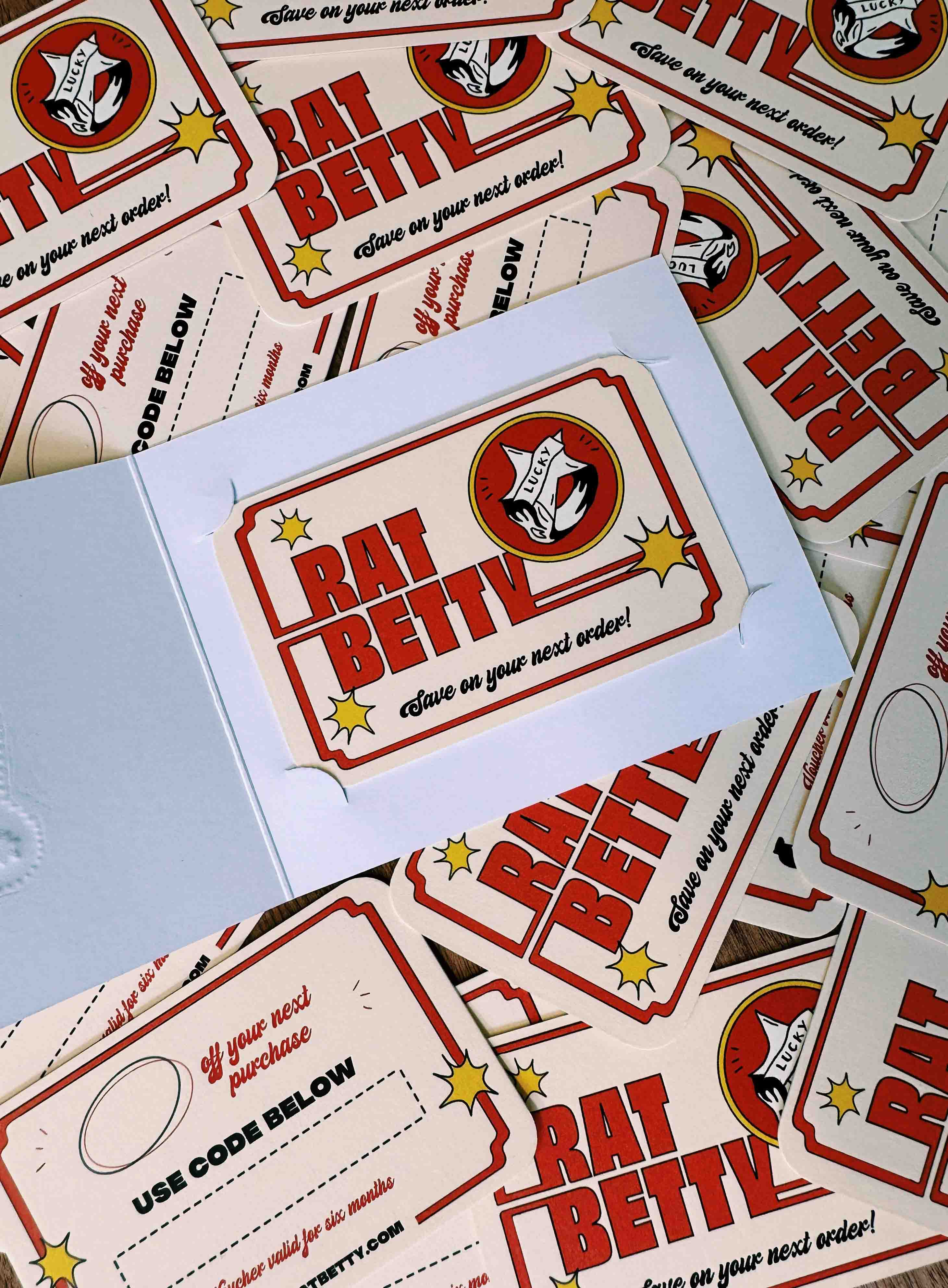 Rat Betty Gift Card - Image 3