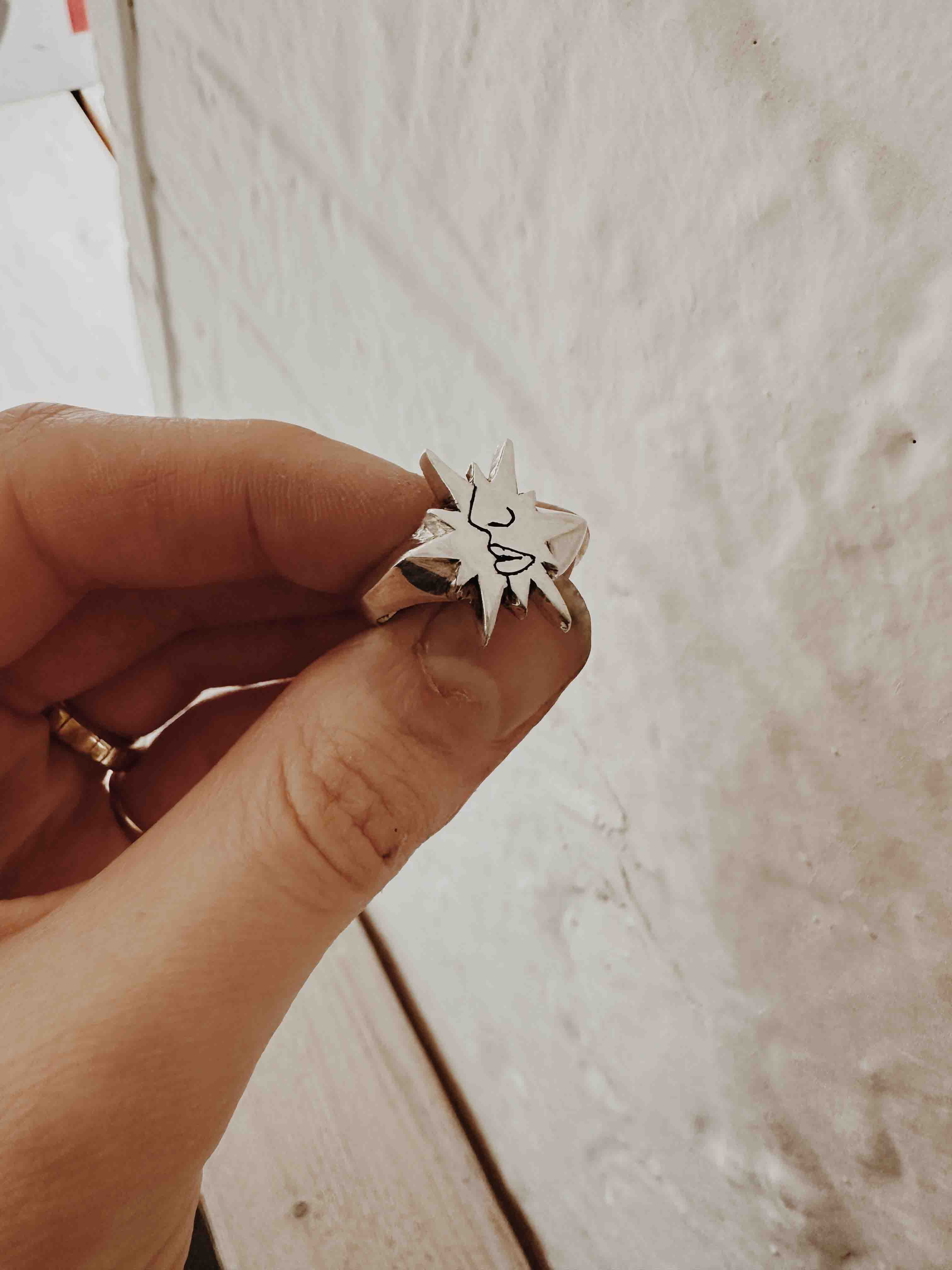 Star Face Ring - Image 4