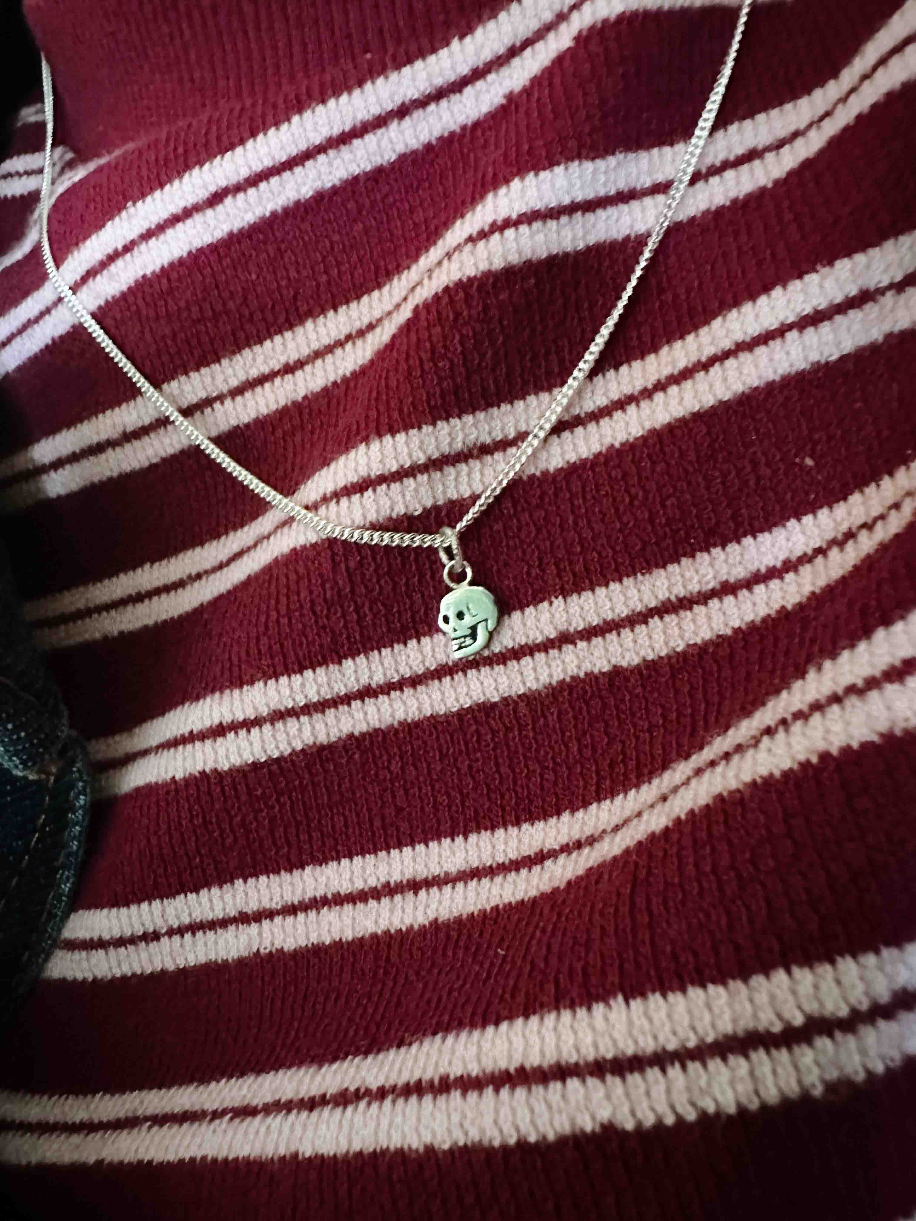 Teeny Tiny Nutter Skull Necklace - Image 5