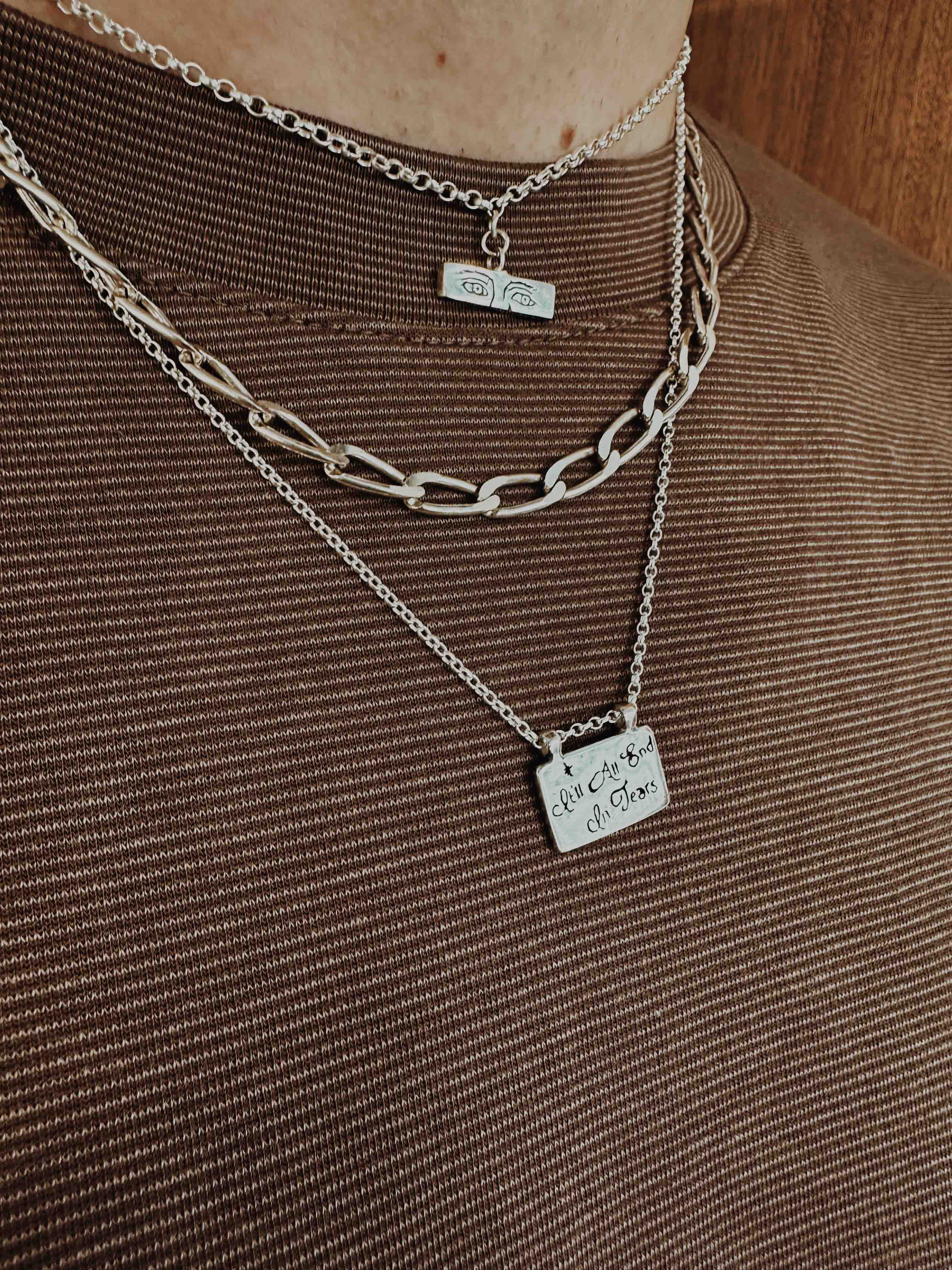 The Sad T-Bar Necklace - Image 3