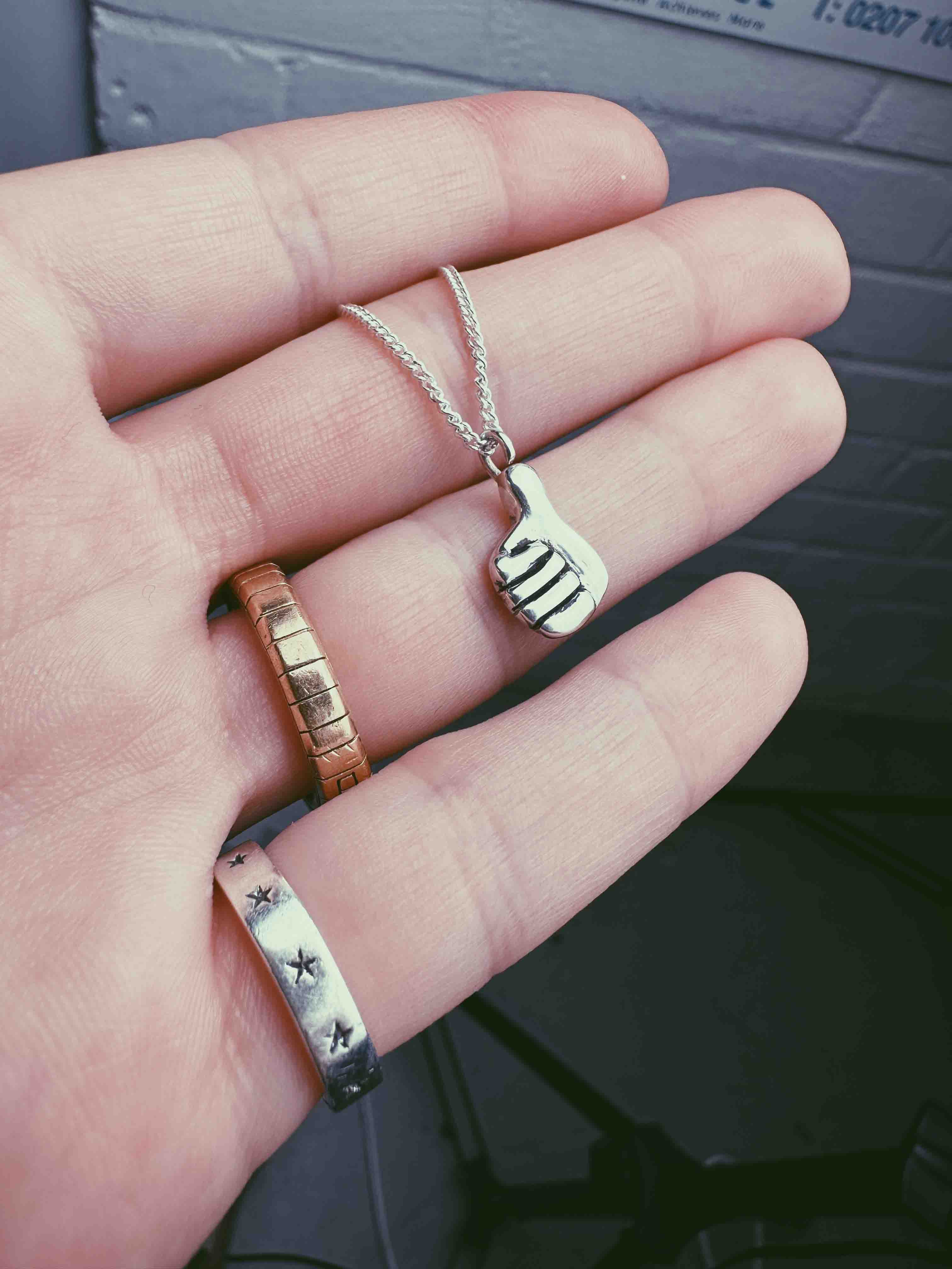 Thumbs Up Necklace - Image 4