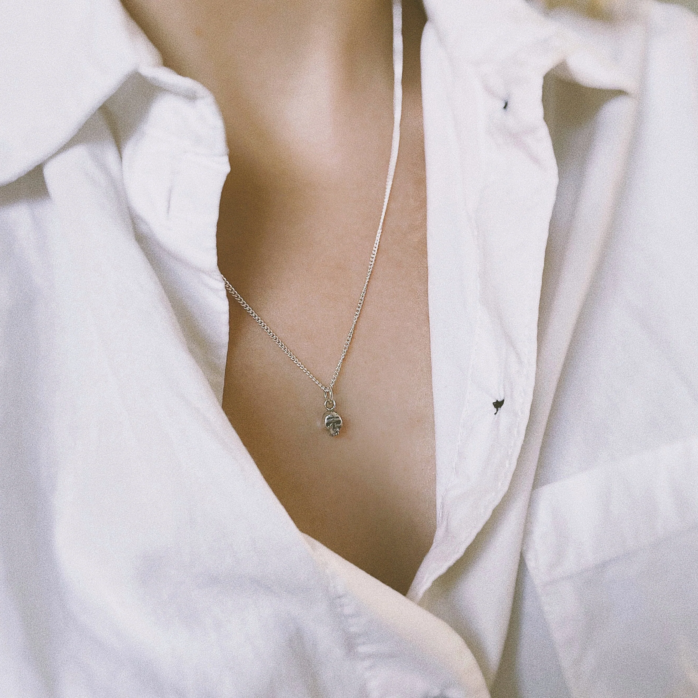 Tiny Skull Necklace - Image 4