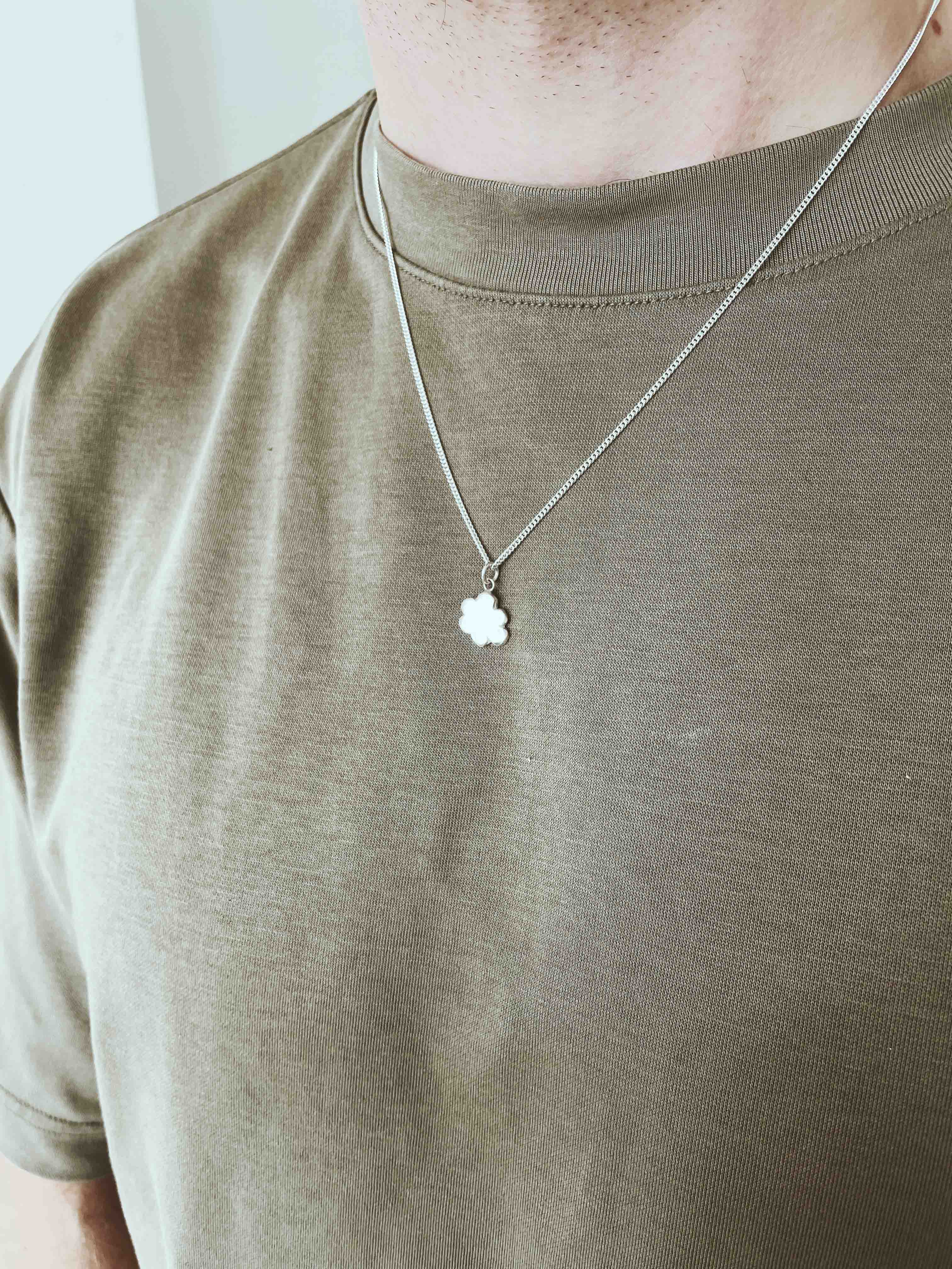 Wonky Flower Charm Necklace - Image 5